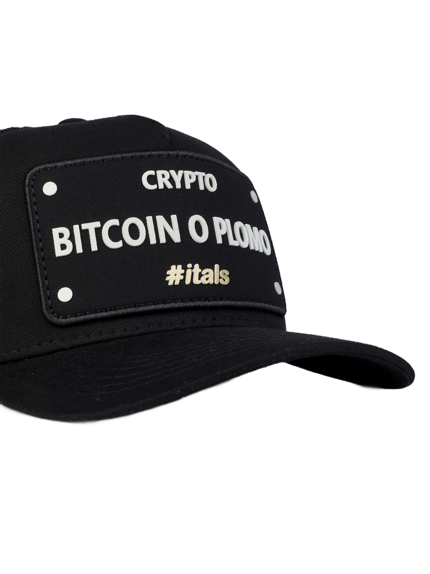 Boné Bitcoin Preto