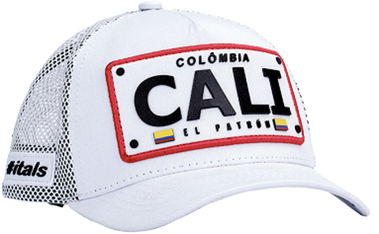 Boné itals Cali Branco