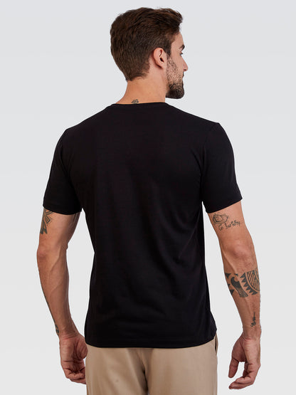 Camiseta Básica Pima Preto
