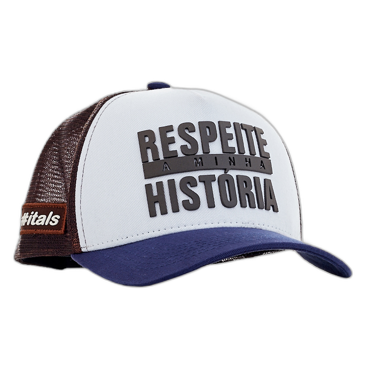Boné itals Respeite Minha História Tricolor