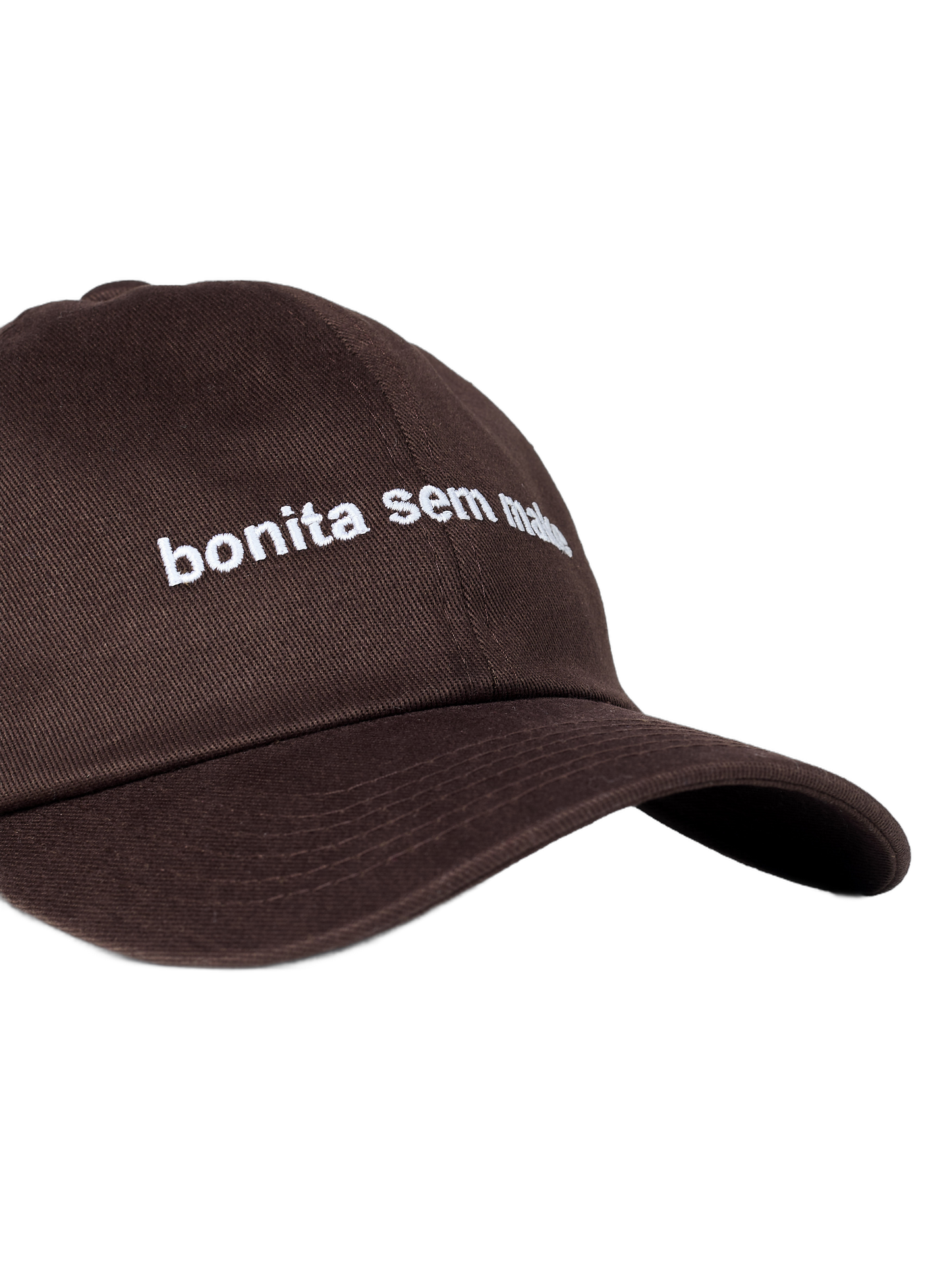 Boné Dad Hat Make Marrom