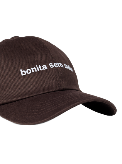 Boné Dad Hat Make Marrom