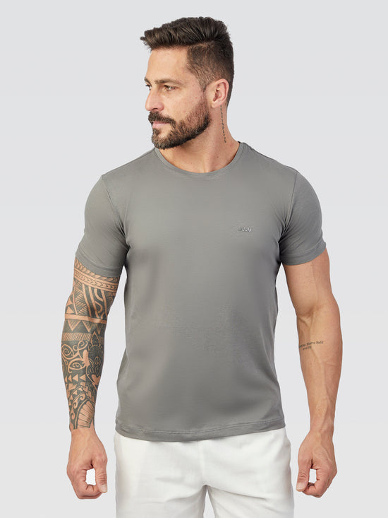 Camiseta Básica Cyber Dark Grey