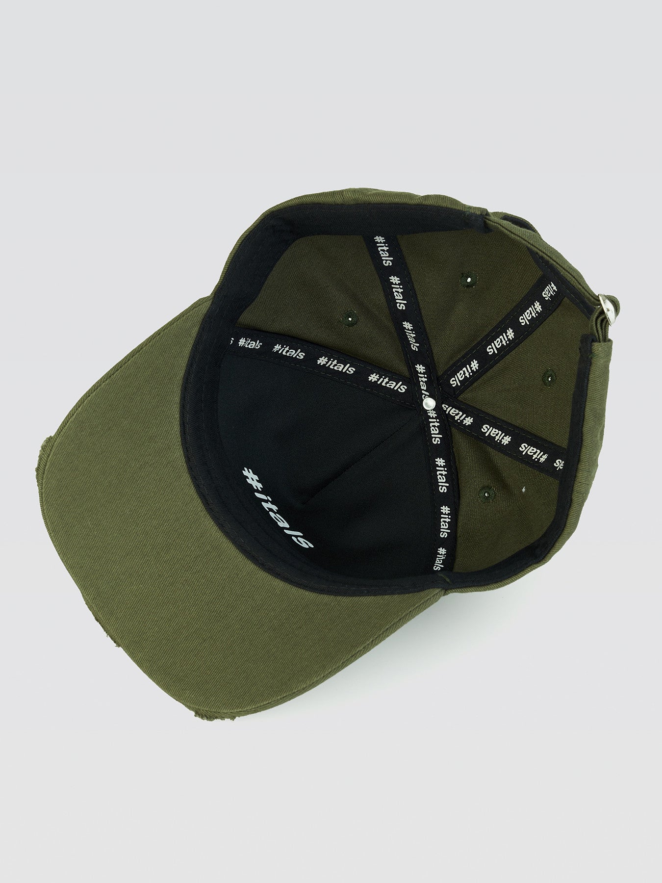 Boné Itals Destroyed Green