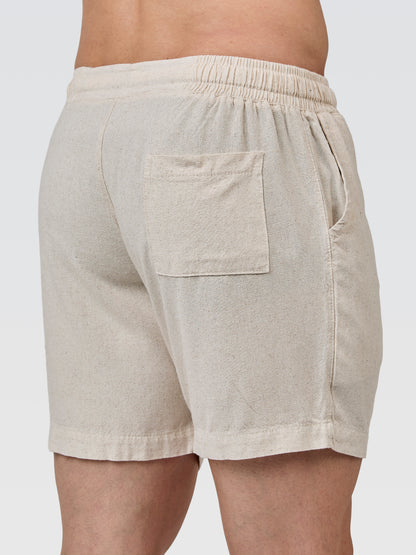 Short Linho Europeu Crú