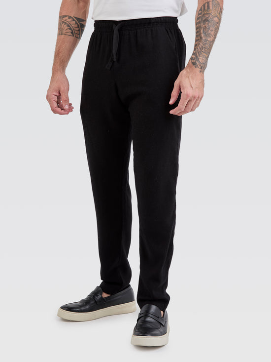 Calça Linho Preto