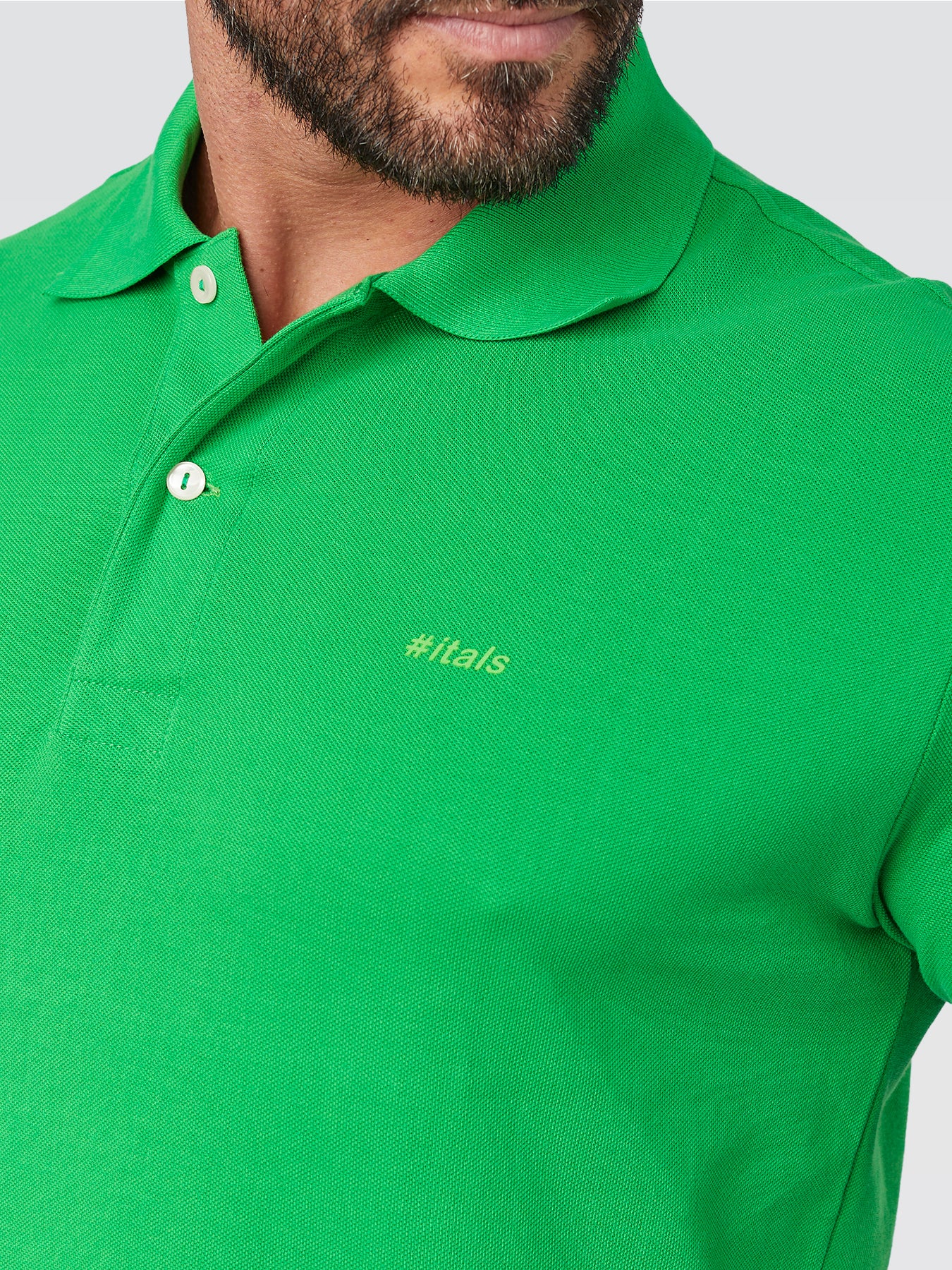 Camisa Polo Peruana Verde