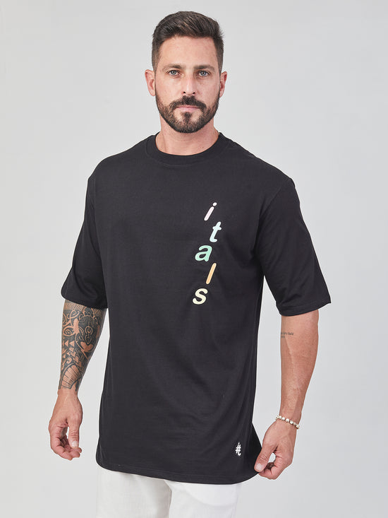Camiseta Itals Oversized Colors