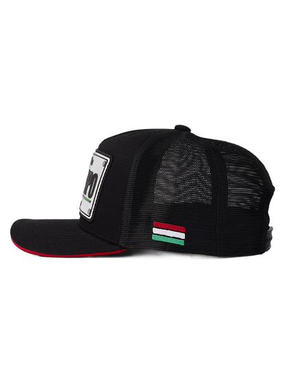 Boné itals El Chapo Preto