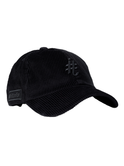 Boné Dad Hat Veludo Brasão Preto