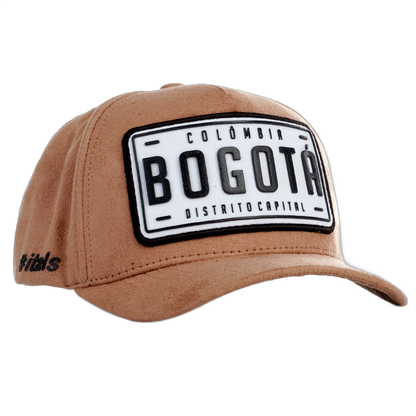 Boné Itals Bogotá Caramelo Suede