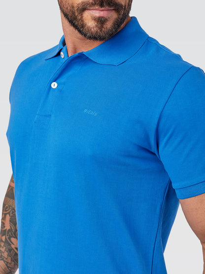 Camisa Polo Peruana Azul