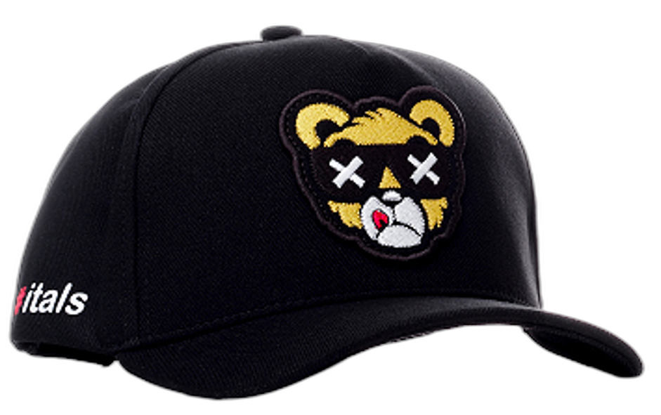 Boné itals Bear Preto
