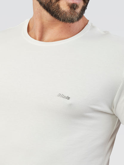 Camiseta Báscia Cyber Off White