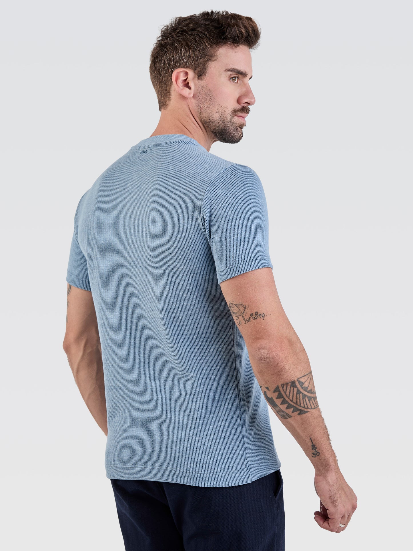 Camiseta New Tricot Azul Claro