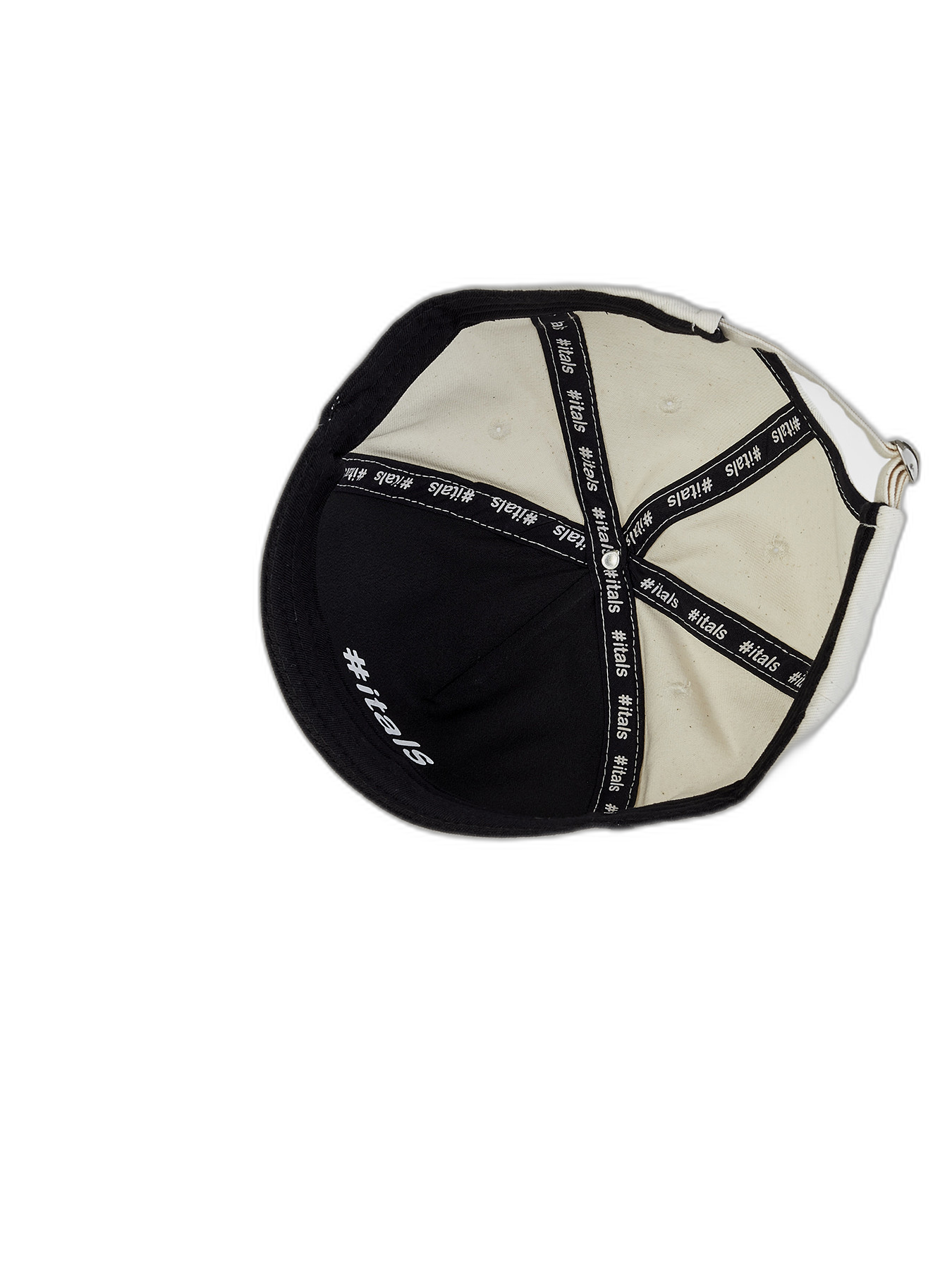 Boné Itals Destroyed Brasão Off-White