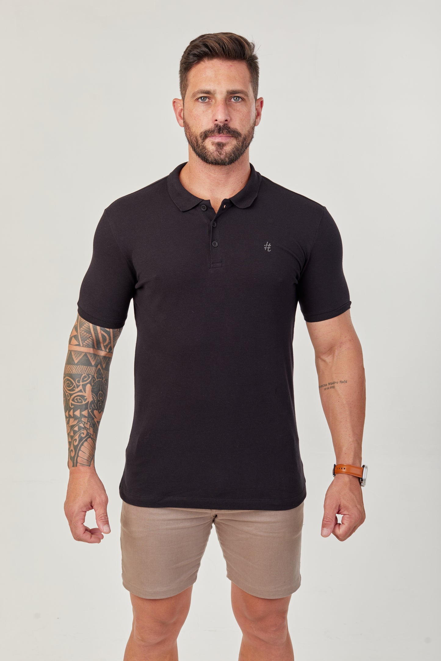 Camisa Polo Itals Black