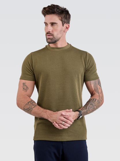 Camiseta New Tricot Musgo