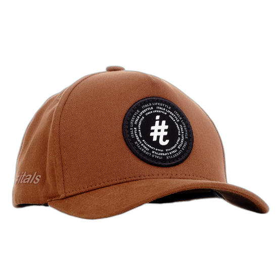 Boné itals Lifestyle Marrom