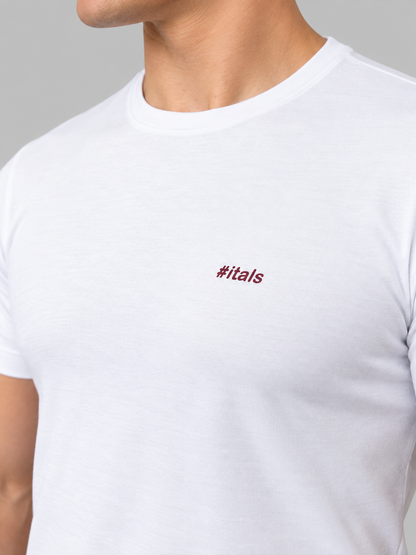 Camiseta Algodão Egípcio #itals Flerte Branca
