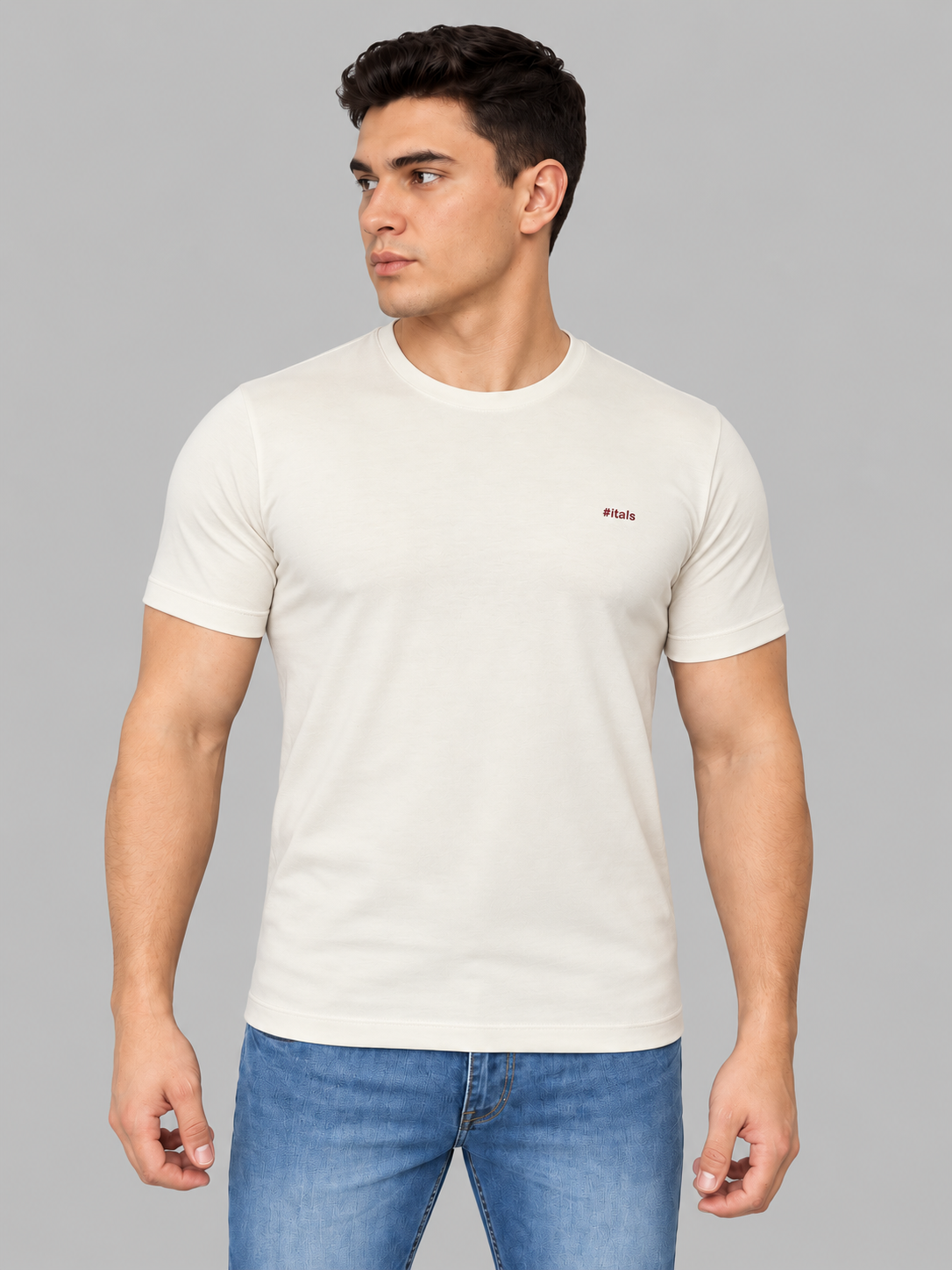 Camiseta Algodão Egípcio #itals Experiência Areia