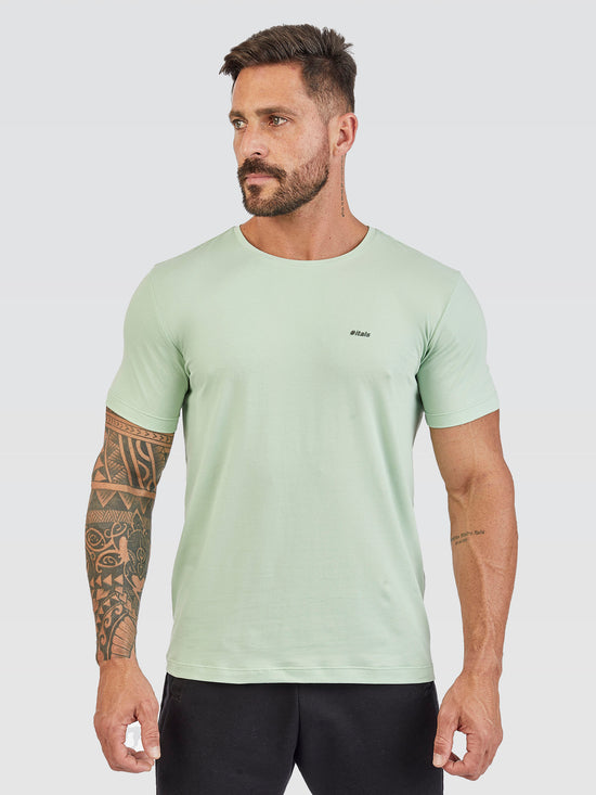 Camiseta Básica Cyber Verde Claro
