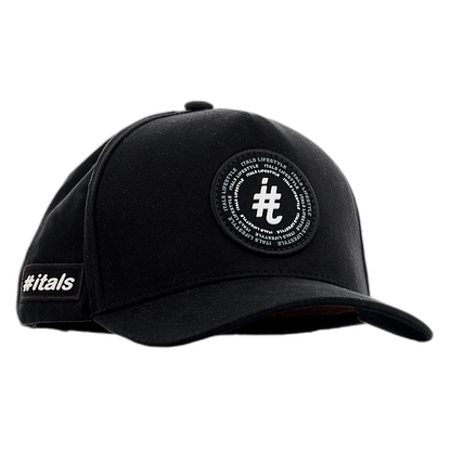 Boné itals Lifestyle Preto