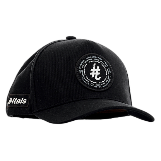 Boné itals Lifestyle Preto