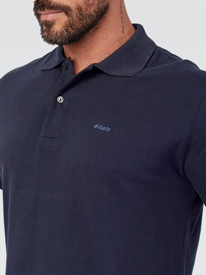 Camisa Polo Peruana Marinho