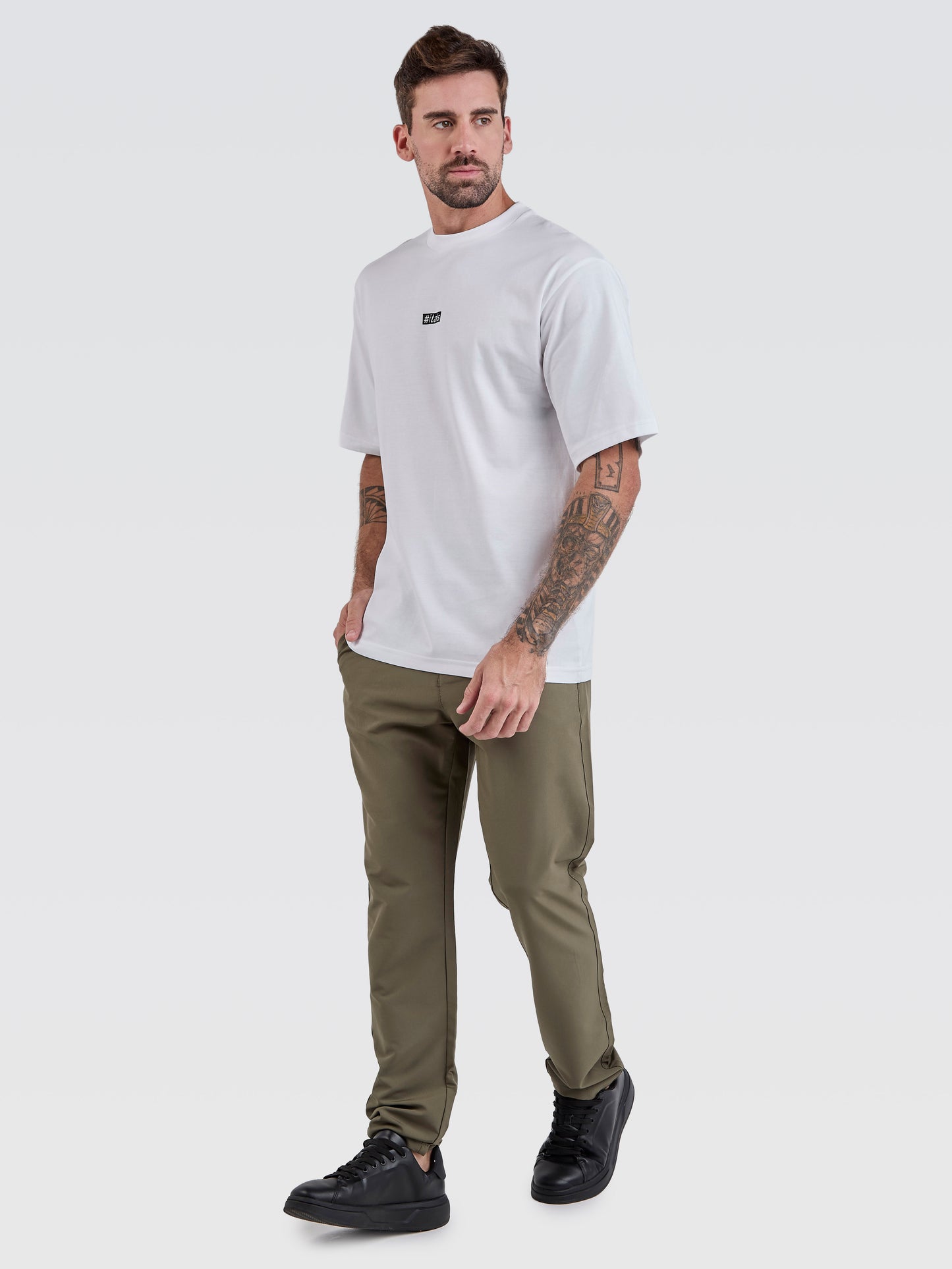 Camiseta Pima Oversized Since 2012 White