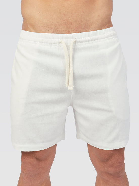 Short Linho Off White