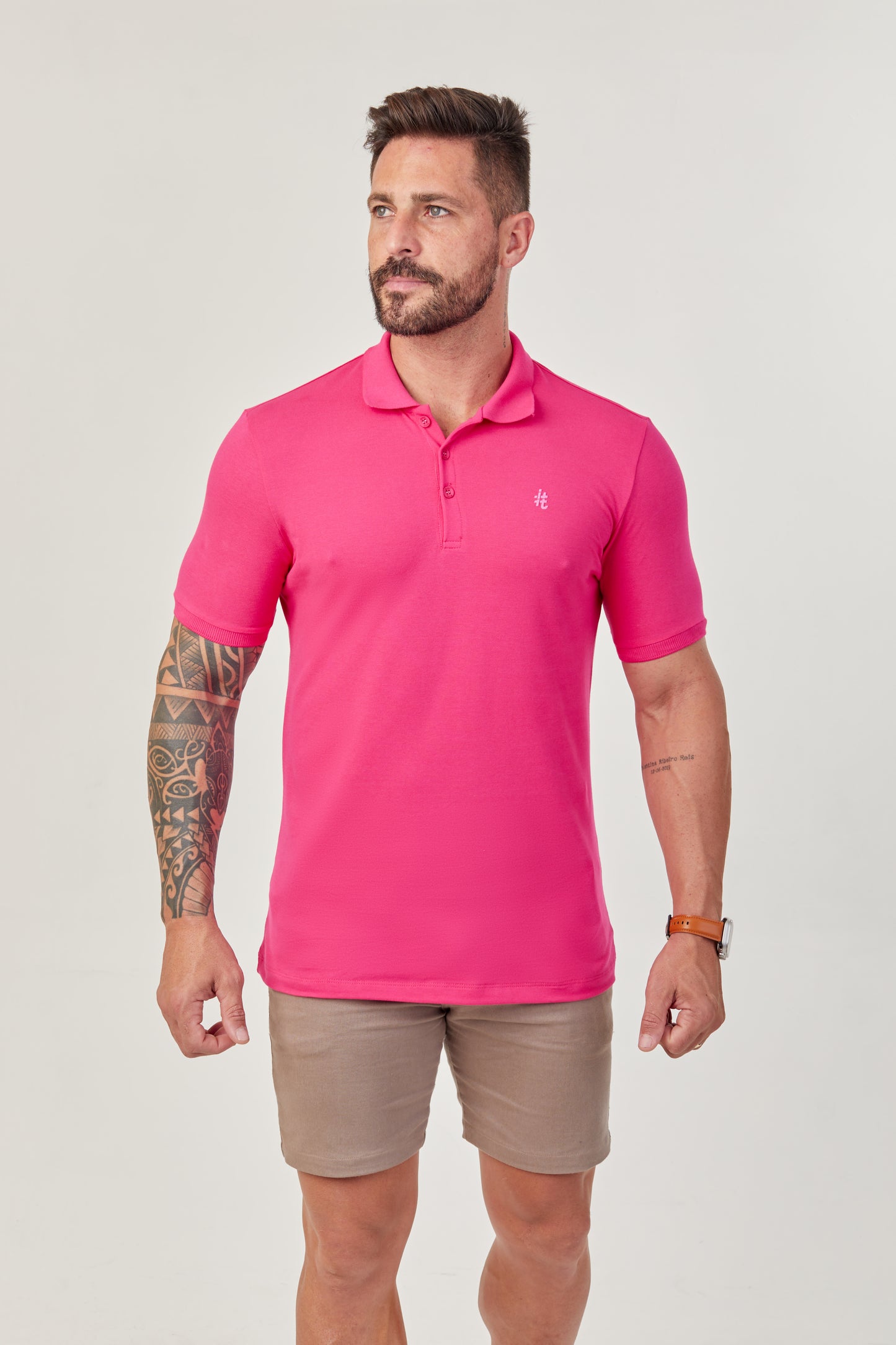 Camisa Polo itals Pink