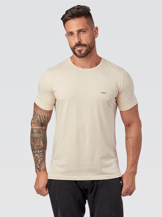 Camiseta Básica Cyber Areia