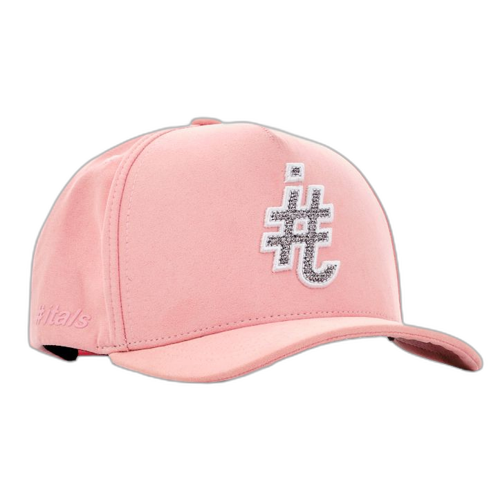 Boné itals Rosê Brasao Glow