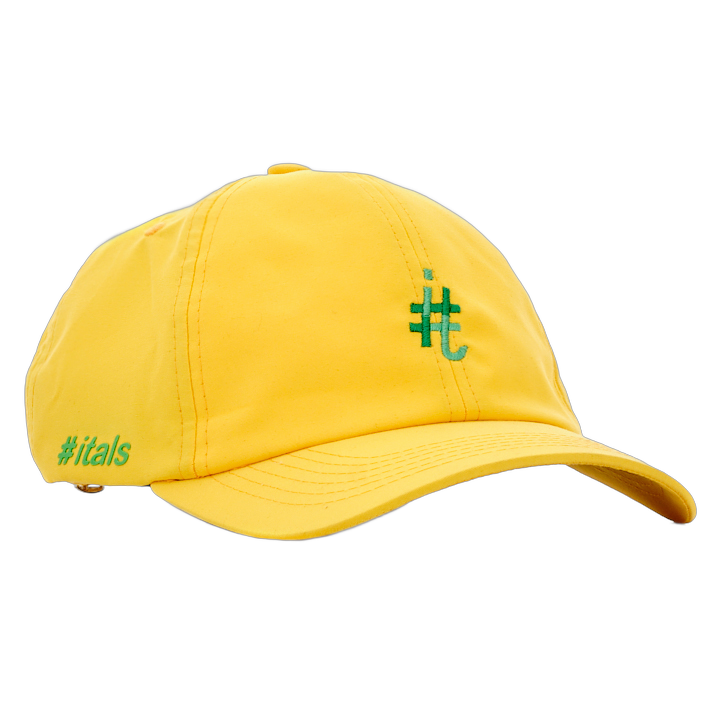 Boné itals Brasão Brasil Amarelo