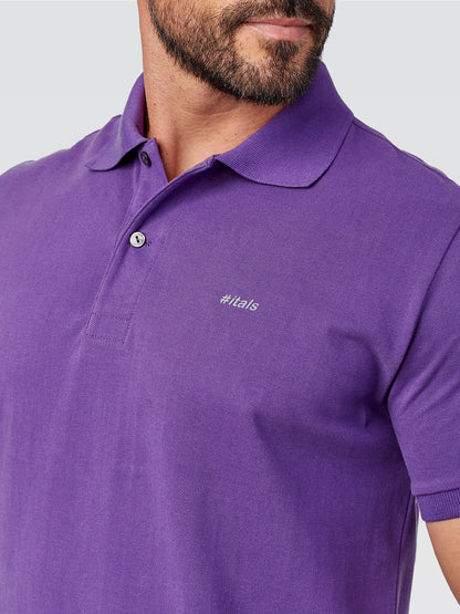 Camisa Polo Peruana Roxa