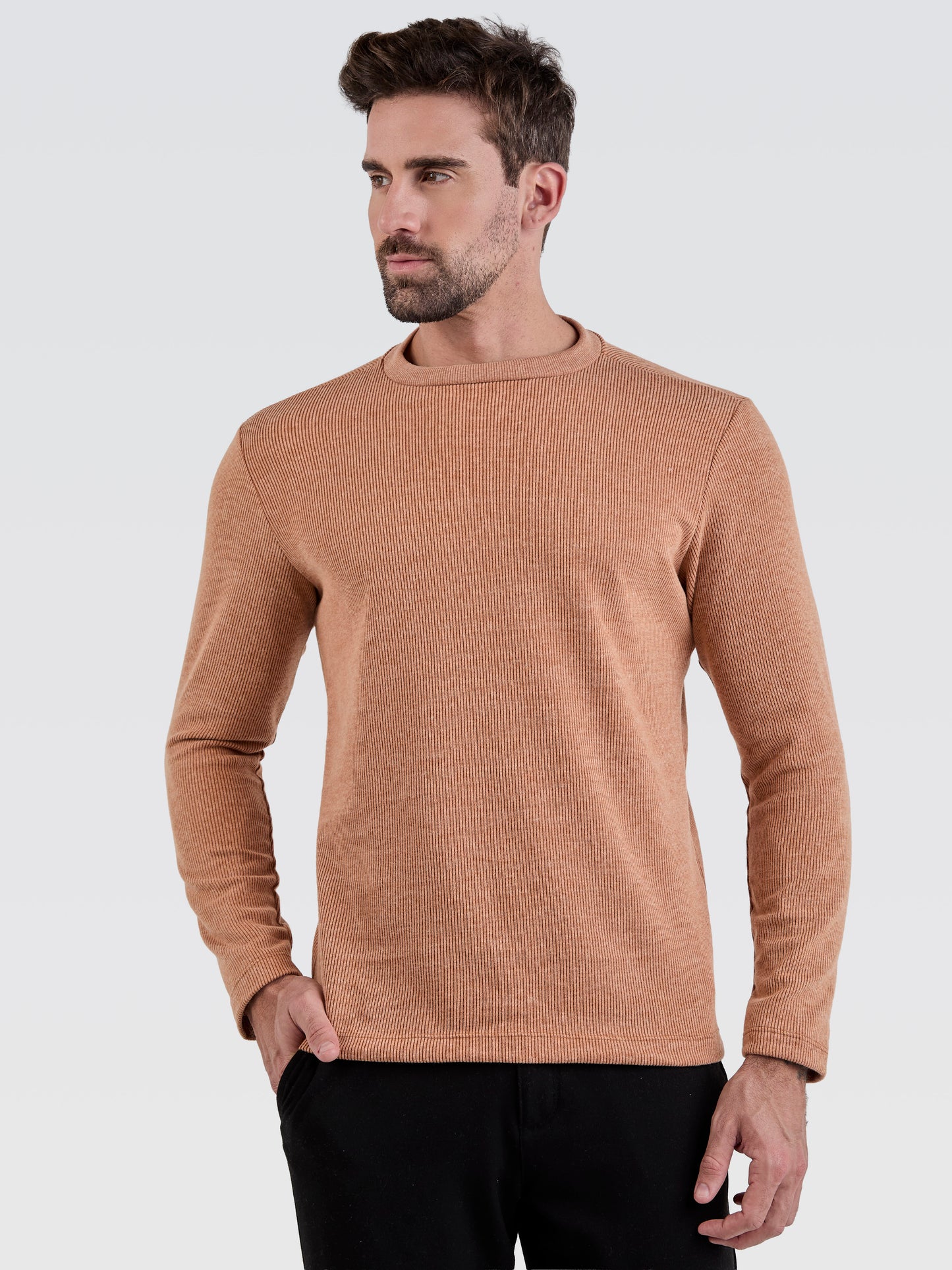 Suéter Tricot Ferrugem