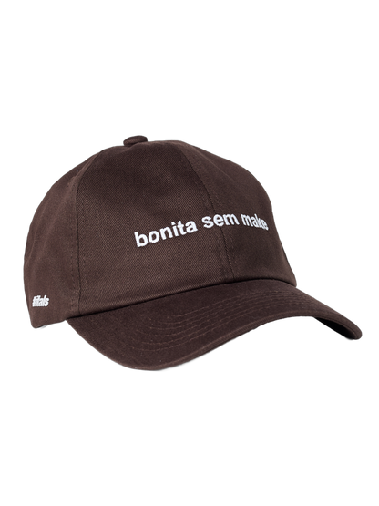 Boné Dad Hat Make Marrom