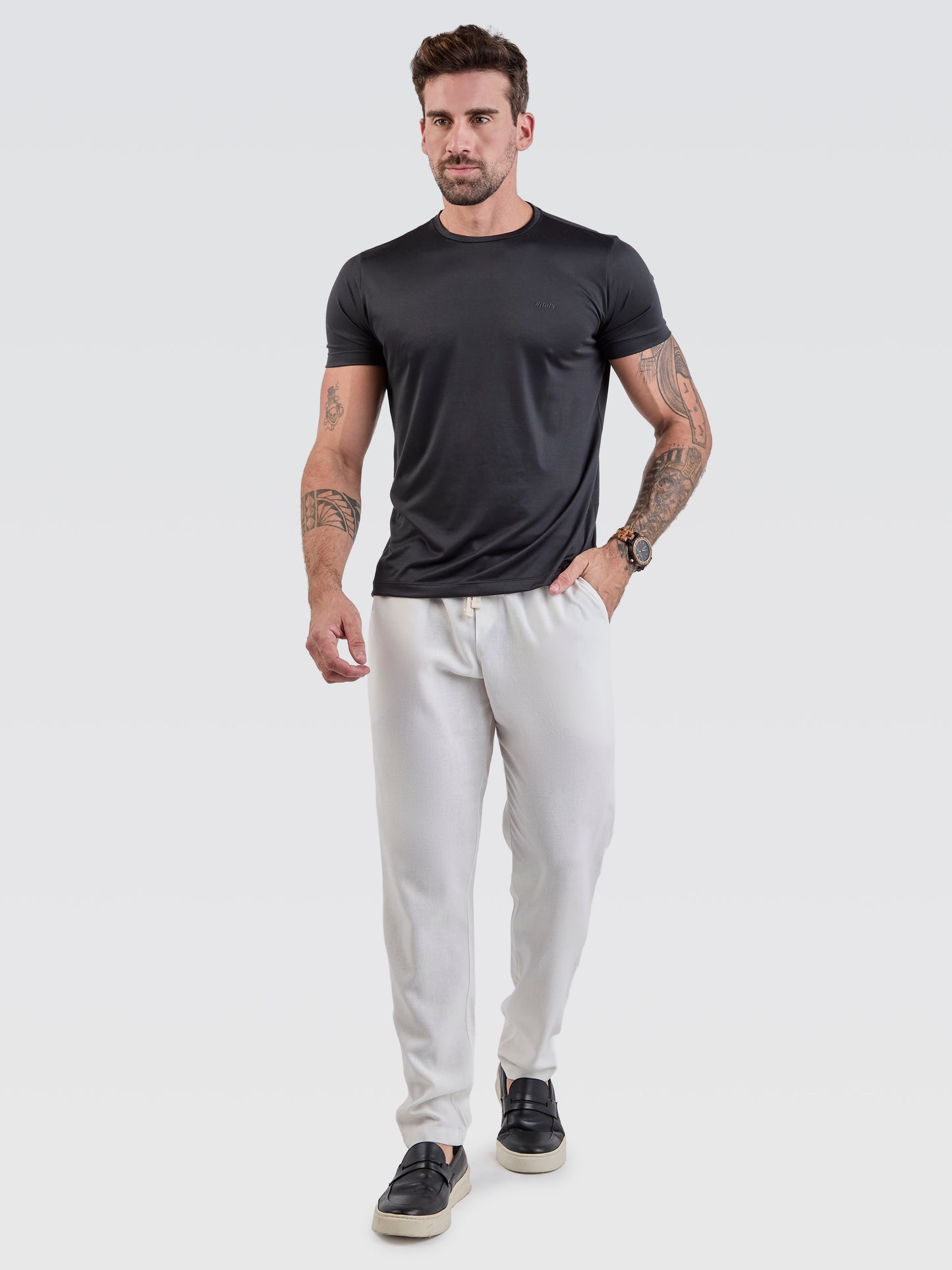 Calça Linho Off-White