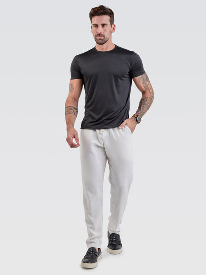 Calça Linho Off-White