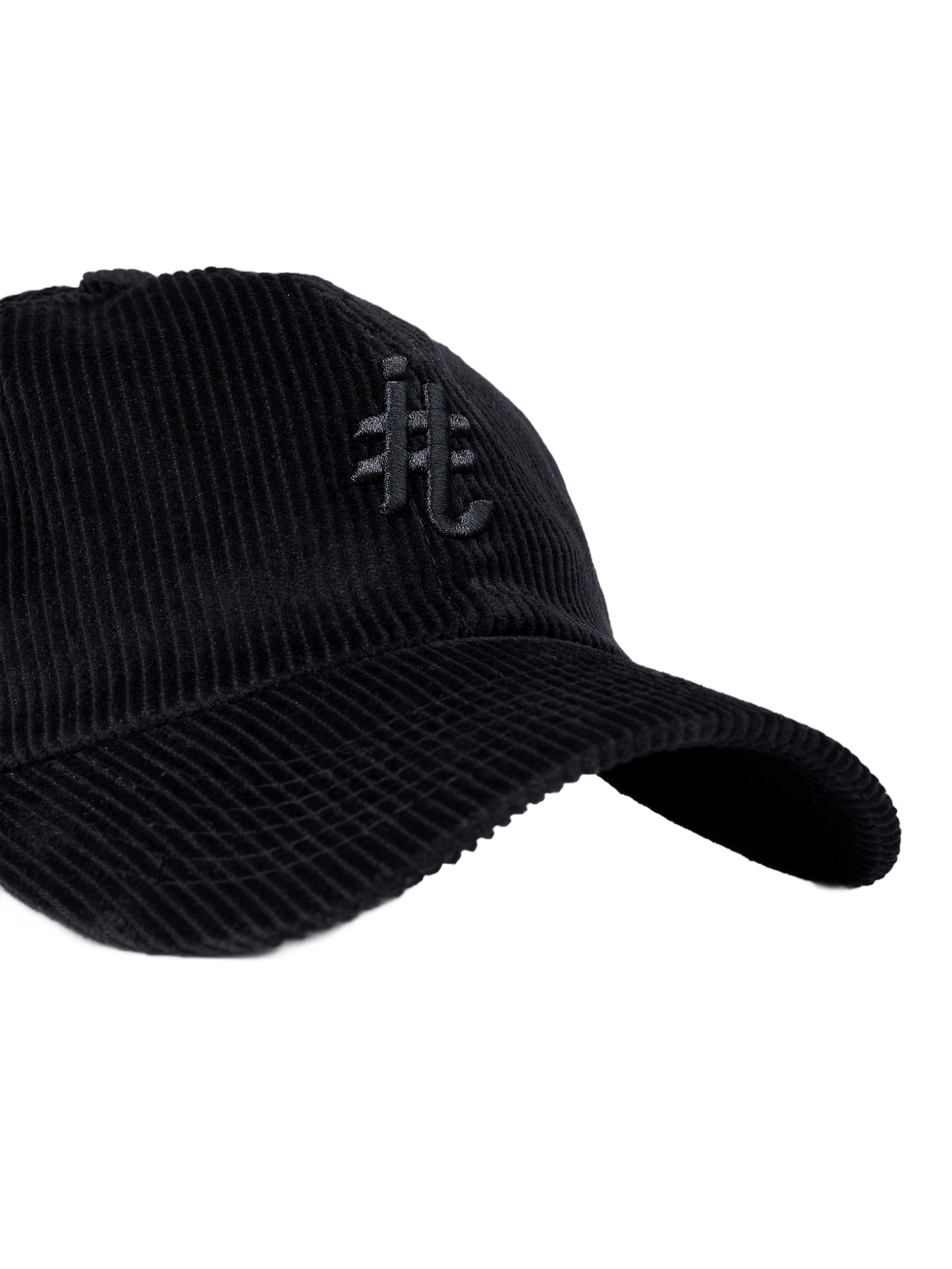 Boné Dad Hat Veludo Brasão Preto