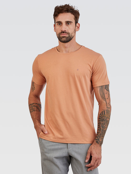 Camiseta Básica Ferrugem Brasão Ferrugem