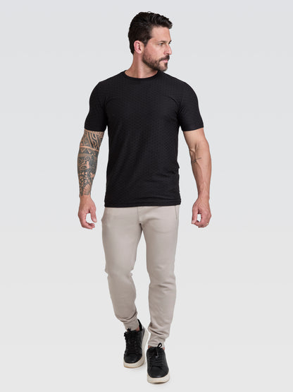 Camiseta Textura Matrix Preto