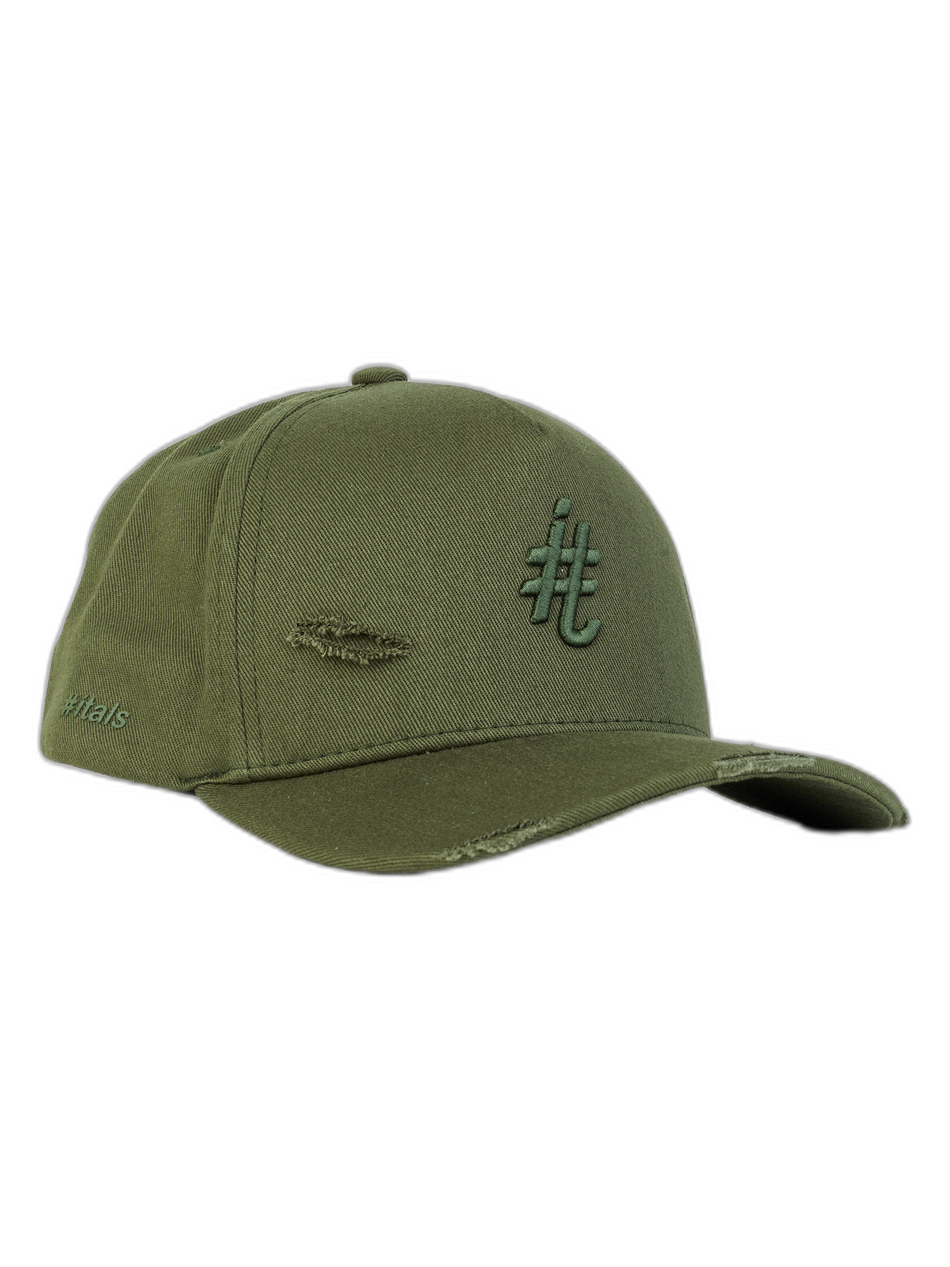 Boné Itals Destroyed Green