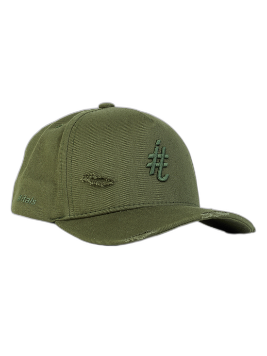 Boné Itals Destroyed Green