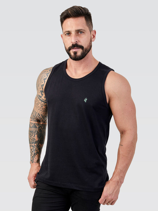 Regata itals Black Brasão Green