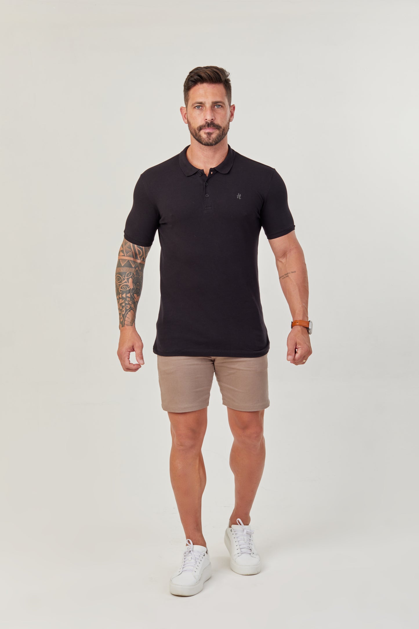 Camisa Polo Itals Black