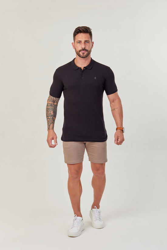 Camisa Polo Itals Black