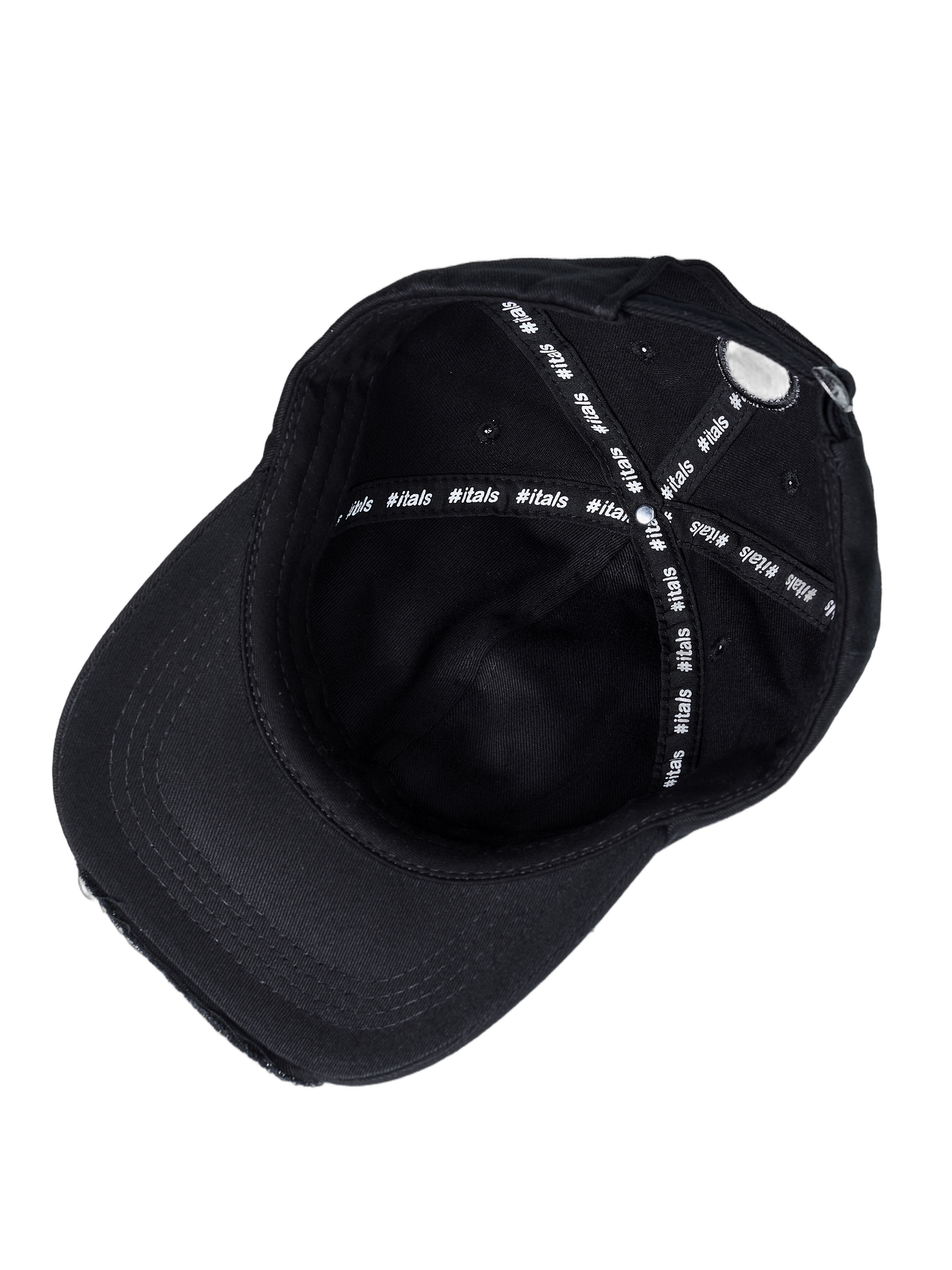 Boné Dad Hat Destroyed Preto