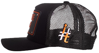 Boné itals Make You Rich - Preto